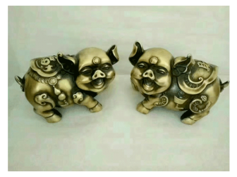 铜工艺品-铜猪